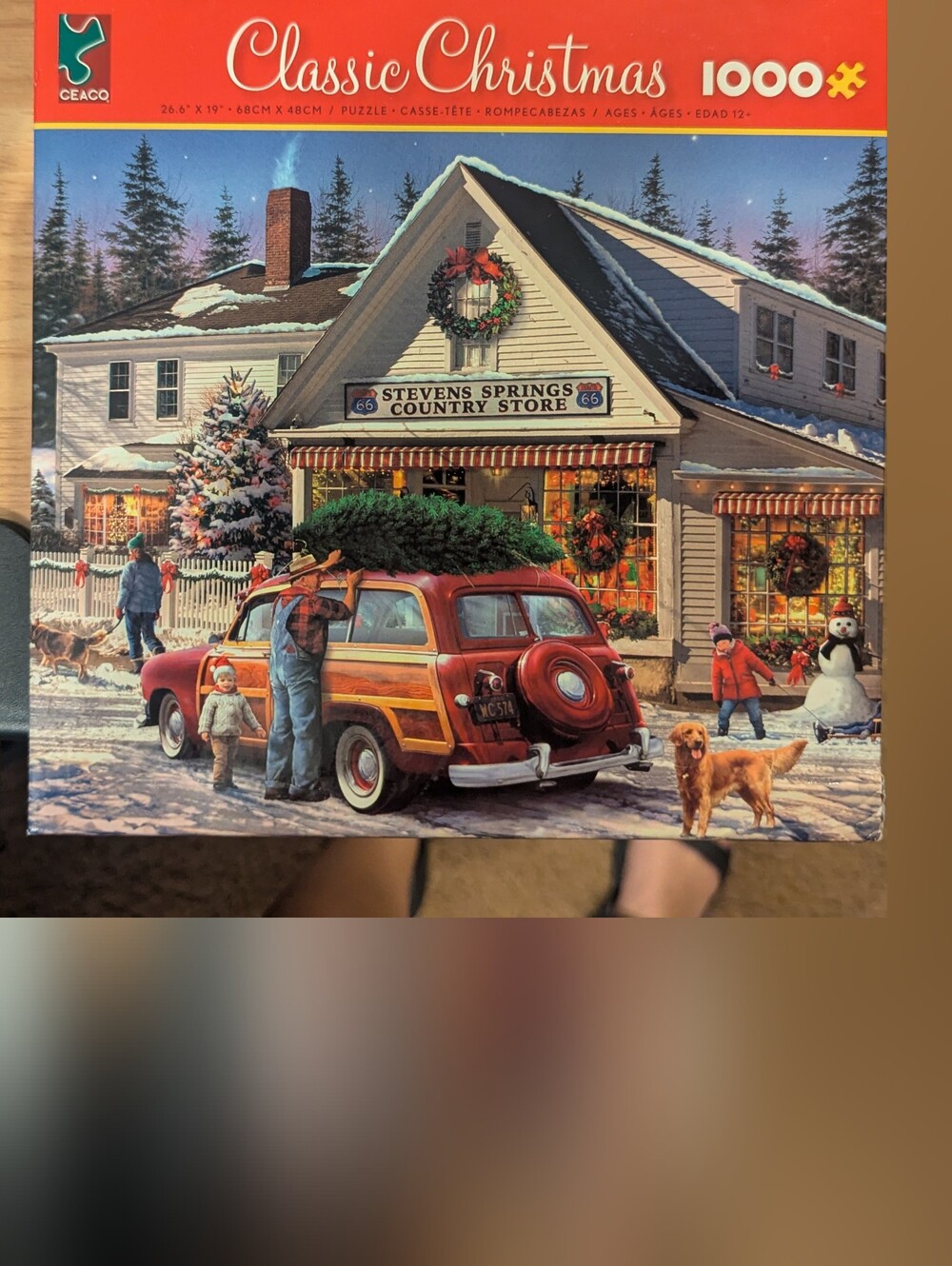 1000 Piece Ceaco Puzzle - Classic Christmas